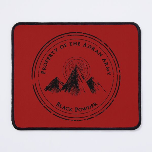 Item preview, Property of the Adran Army - Black on Red designed and sold by Brian McClellan.