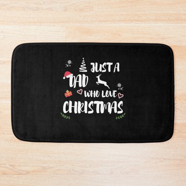 Item preview, Just A Dad Who Loves Christmas designed and sold by imaneless.