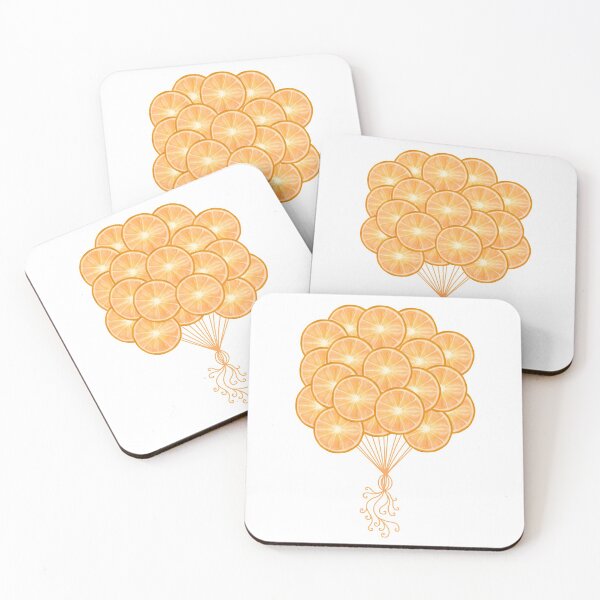 Item preview, Sweet Orange Citrus Balloons designed and sold by Deborah Camp.