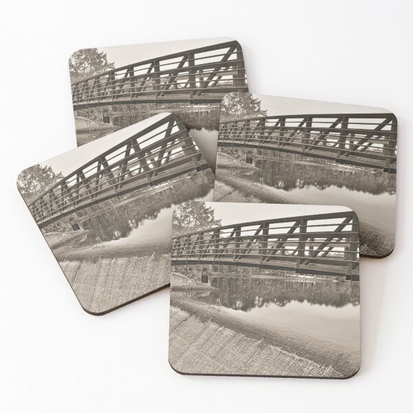 Item preview, Cheraw State Park Bridge And Spillway Sepia designed and sold by LisaWootenPhoto.