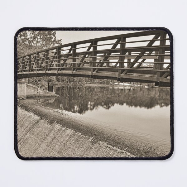 Item preview, Cheraw State Park Bridge And Spillway Sepia designed and sold by LisaWootenPhoto.