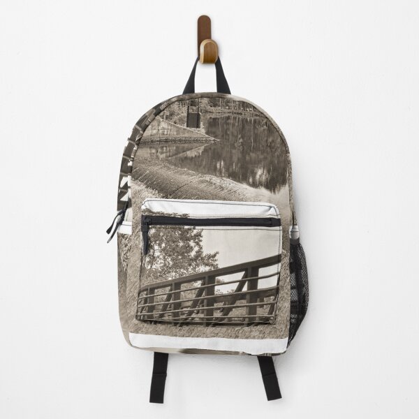 Item preview, Cheraw State Park Bridge And Spillway Sepia designed and sold by LisaWootenPhoto.