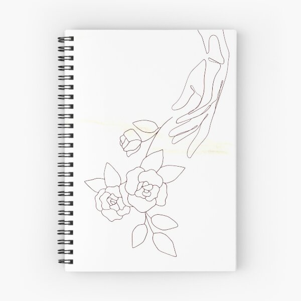 Item preview, Vintage flower hand sketch designed and sold by MufeiDesigns.