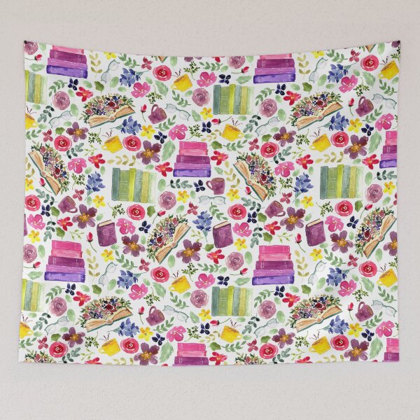 Item preview, Book lover | Watercolor  designed and sold by Harpley Design Studio.