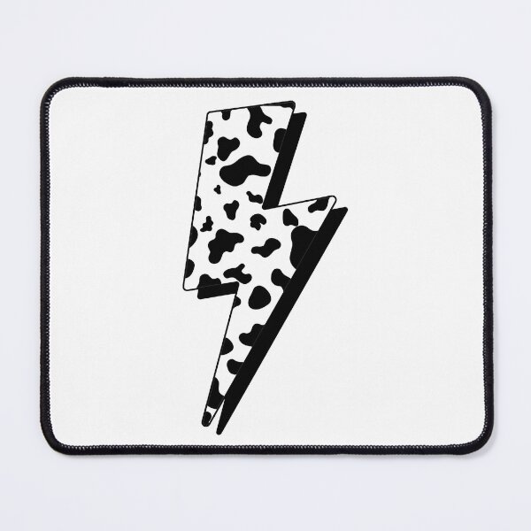 Item preview, Cow Print Lightning Bolt designed and sold by DesignStory.
