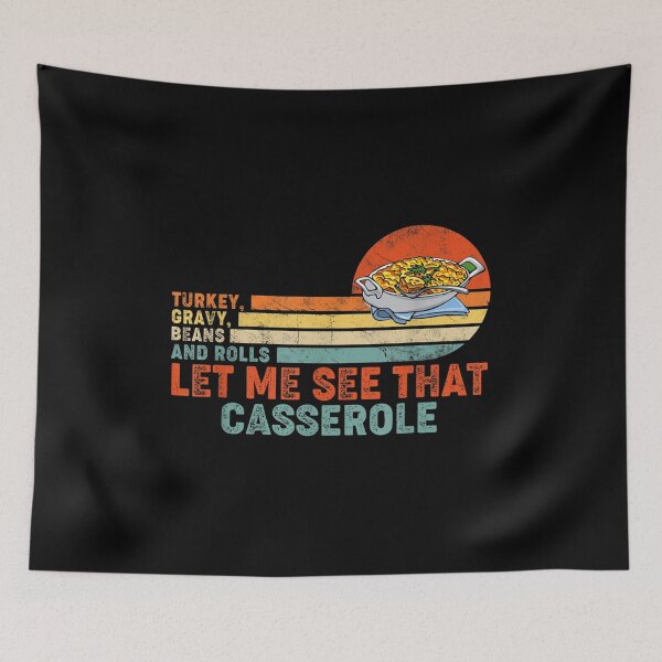 Item preview, Turkey Gravy Beans And Rolls Let Me See That Casserole Retro designed and sold by EverettLacy.