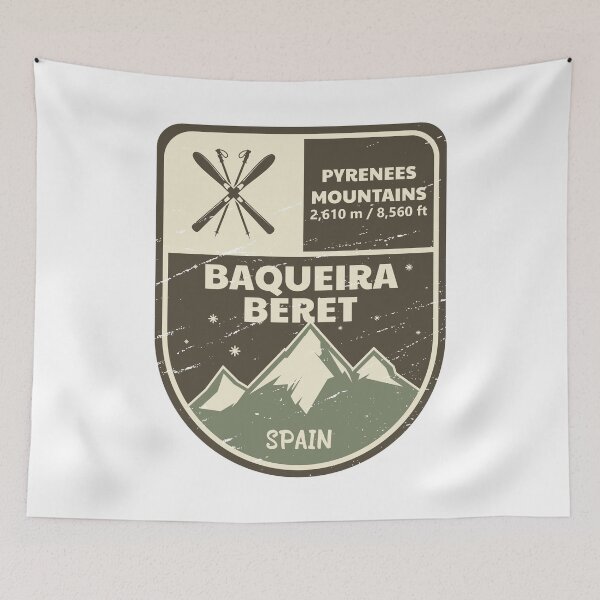Item preview, Baqueira-Beret Pyrenees Spain designed and sold by KrisSidDesigns.