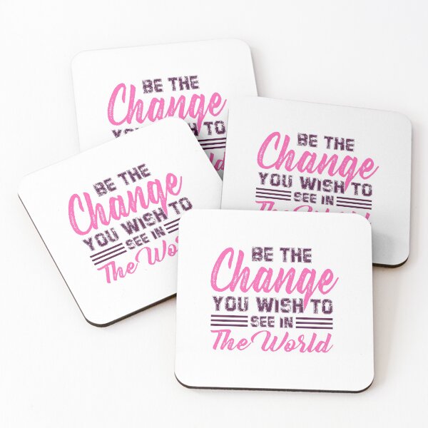 Item preview, Be the change you wish to see in the world - Better Person, Stay Motivated designed and sold by Delandor.