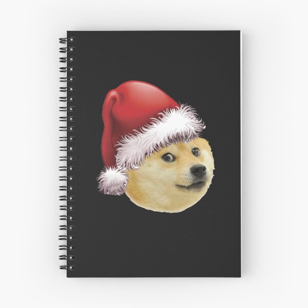 Item preview, Dogecoin Santa Christmas Crypto Design designed and sold by Funny-Tees4U.