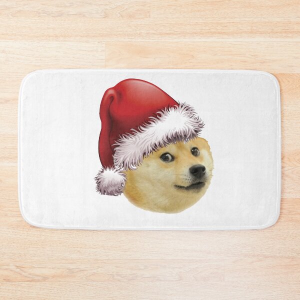Item preview, Dogecoin Santa Christmas Crypto Design designed and sold by Funny-Tees4U.