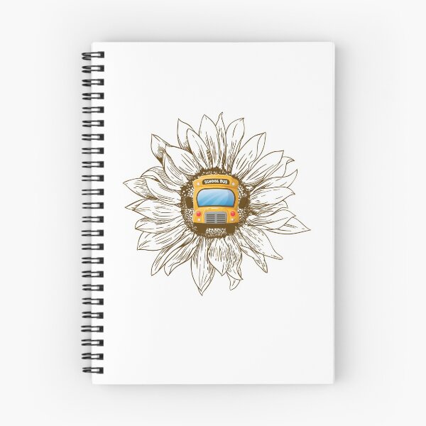 Item preview, Sunflower School Bus Idea Gift T-shirt For Bus Drivers designed and sold by backtrending.