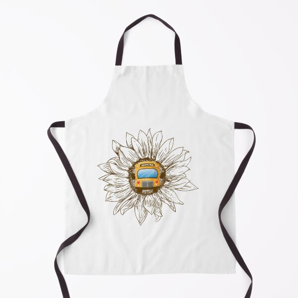 Item preview, Sunflower School Bus Idea Gift T-shirt For Bus Drivers designed and sold by backtrending.