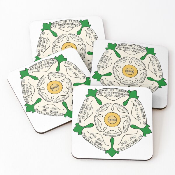 Item preview, House York White Rose Historical Figures designed and sold by bookishthorns.