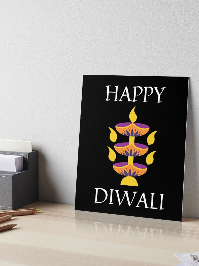 Amazon.com : Tree-Free Greetings - Diwali Card - Artful Designs - 1 Card +  Matching Envelopes - Made in USA - 100% Recycled Paper - 5