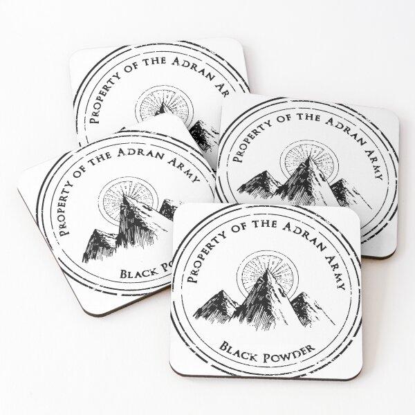 Item preview, Property of the Adran Army - Black on White designed and sold by Brian McClellan.