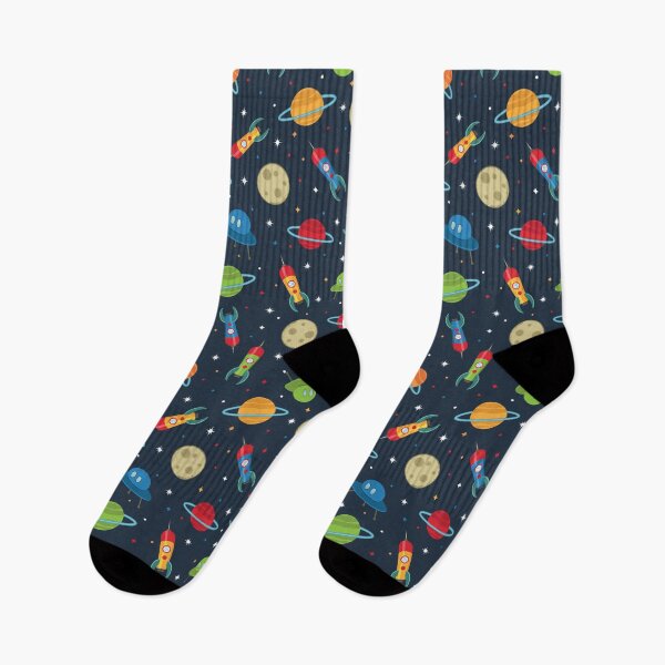 Item preview, Rockets Planets and Stars designed and sold by Blue-Banana.