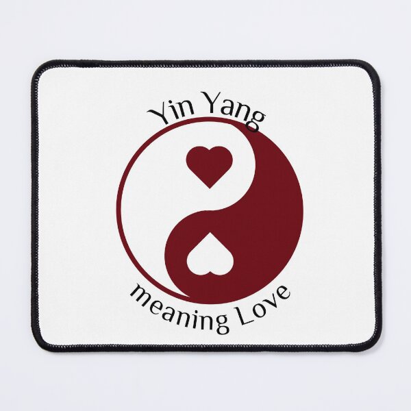 Item preview, Hearts - Yin Yang Meaning Love designed and sold by lolmaned.