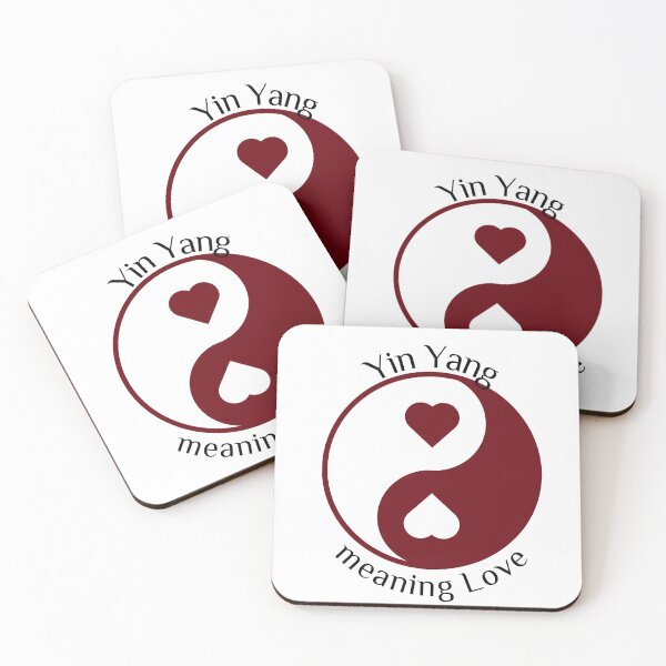 Item preview, Hearts - Yin Yang Meaning Love designed and sold by lolmaned.