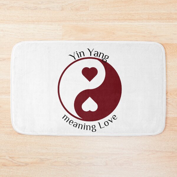 Item preview, Hearts - Yin Yang Meaning Love designed and sold by lolmaned.