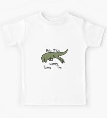 Baby T-Rex Hates Tummy Time Kids Tee