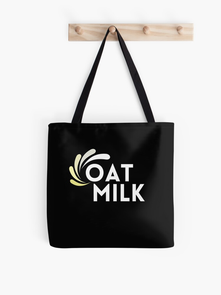 Oat Milk - Recycled Fabric Tote Bag - Neon Yellow | Care Wears
