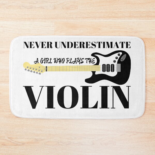 Item preview, Never Underestimate a Girl who Plays the Violin Shirt. Violin Gift. Violin Player Tee. Funny Violinist t-shirt. Violin Gifts - Women & Girls designed and sold by NIKENchop.