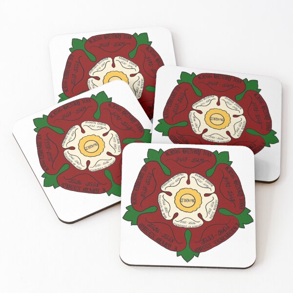 Item preview, House Tudor Historical Figures Rose designed and sold by bookishthorns.