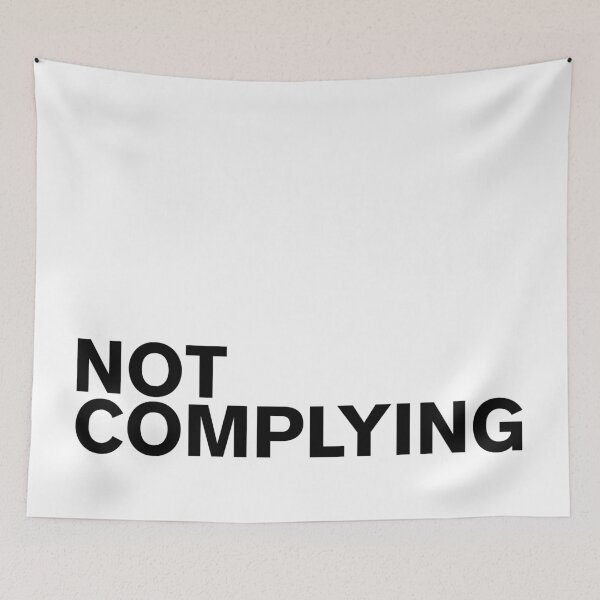 Item preview, CRITICAL THINKING | NOT COMPLYING designed and sold by axelle1410.
