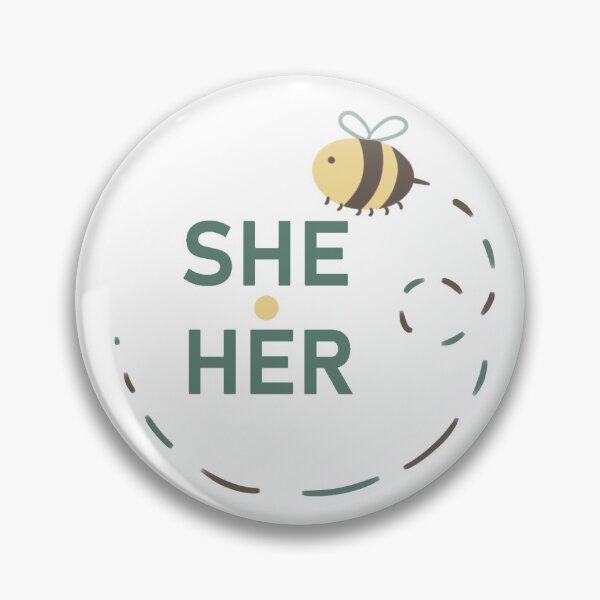 Item preview, She/Her Bee designed and sold by odiecloud.