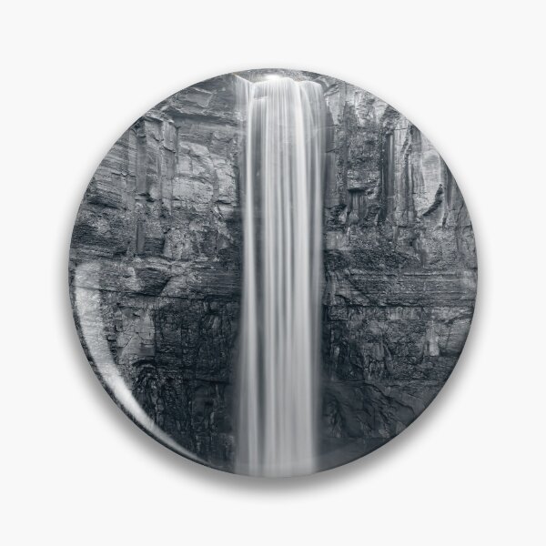 Item preview, Taughannock Falls New York BW designed and sold by PhotoArt by Joan Carroll.