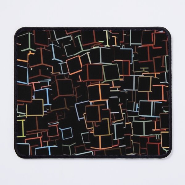 Item preview, Square Colored Cubes designed and sold by MusicSkateboard.