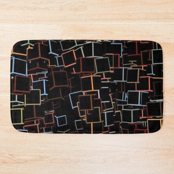 Item preview, Square Colored Cubes designed and sold by MusicSkateboard.
