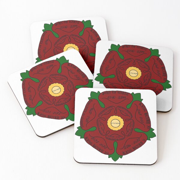 Item preview, House Lancaster Red Rose Historical Figures designed and sold by bookishthorns.