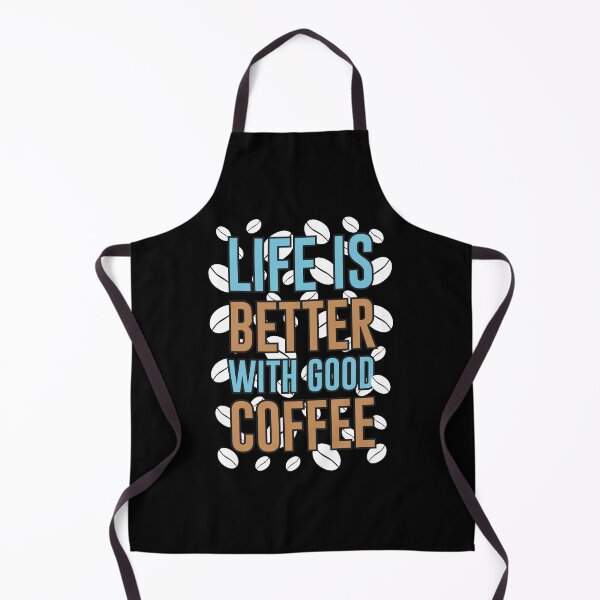 Item preview, La vida es mejor con Good Coffee Cool Design - Cita de café de moda para amantes del café y adictos al café designed and sold by Prince - Bestseller ★★★★★.