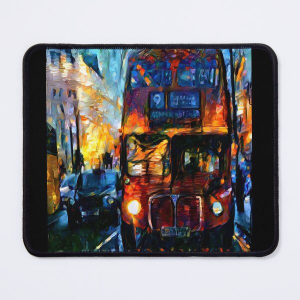 Item preview, Red Bus In London Painted effect designed and sold by Haloproductions.