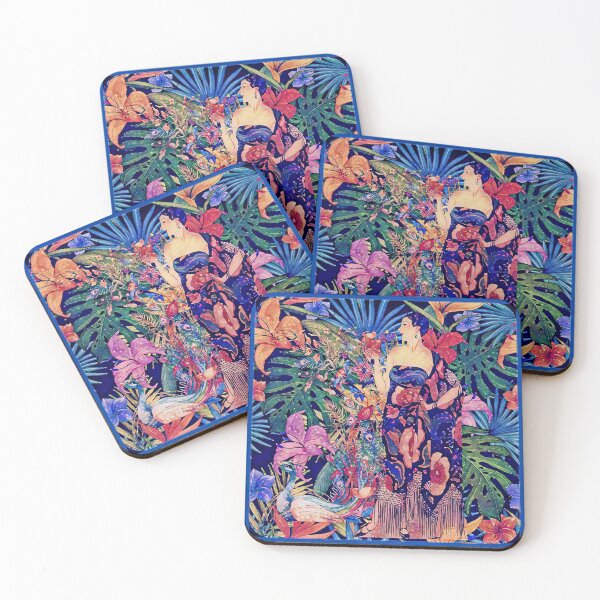 Item preview, En el jardín del pavo real designed and sold by Lisa Marie Mercer.