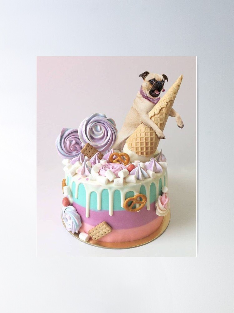 Pug Dog Birthday Cake | Carol | Flickr