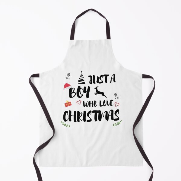Item preview, Just A Boy Who Loves Christmas designed and sold by imaneless.