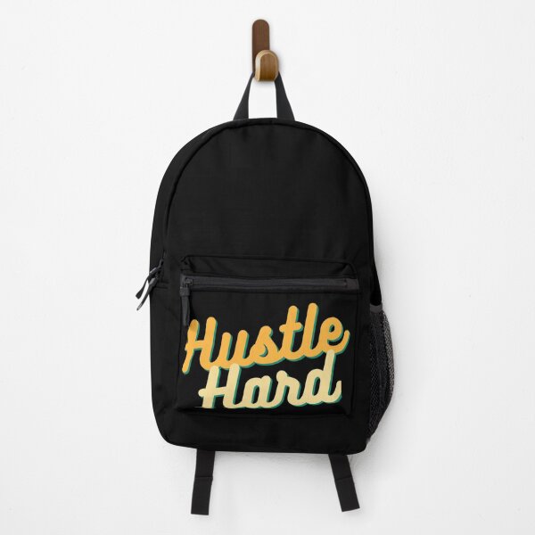 Item preview, Hustle Hard - Start Ups / Entrepreneurs / Hustlers Motivational Typography Design designed and sold by jamillecnn.