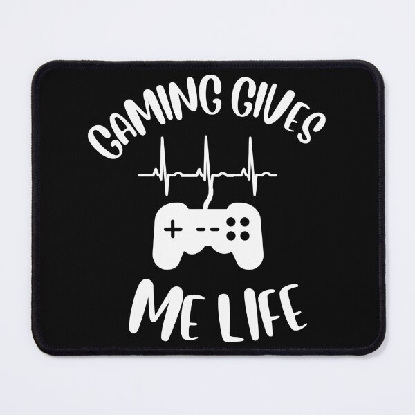 Item preview, Gaming Gives Me Life-WhiteText designed and sold by Trendi61.