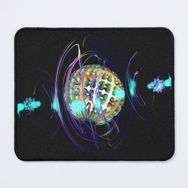 Item preview, A Microcosm's Luminous Pulse Fractal Design designed and sold by Fractal Journeys, etc. .
