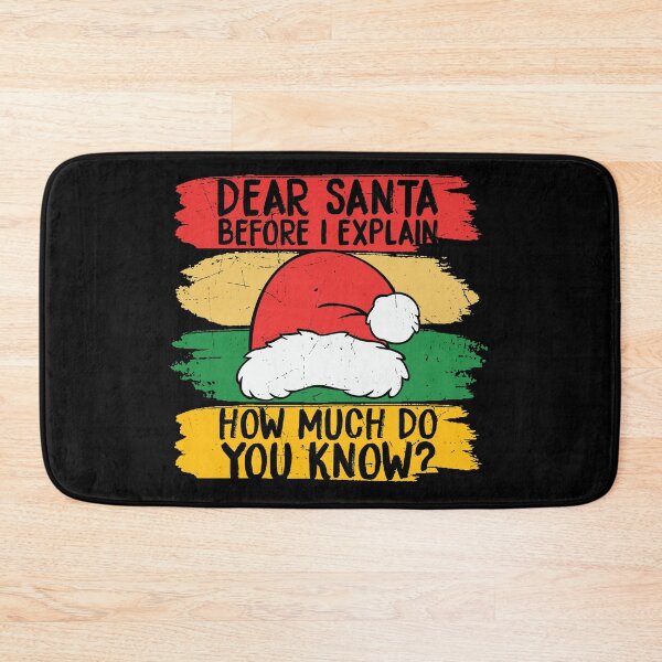 Item preview, Dear santa before I explain how much do you know designed and sold by pnkpopcorn.