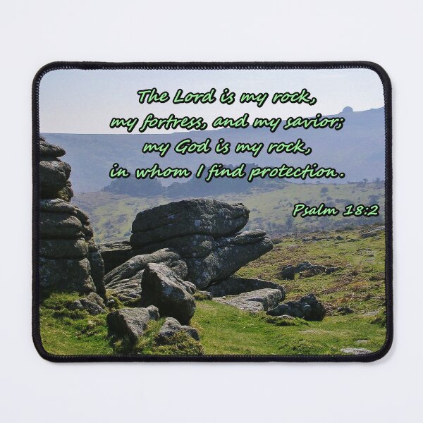 Item preview, The Lord Is My Rock. Psalm 18:2 designed and sold by lezvee.