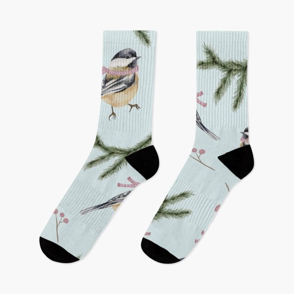 Item preview, Winter Bird Print  designed and sold by Dollfacedesign.