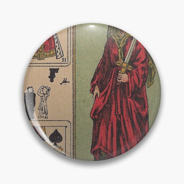 Item preview, Queen Swords Tarot Vintage designed and sold by GlindoVP.
