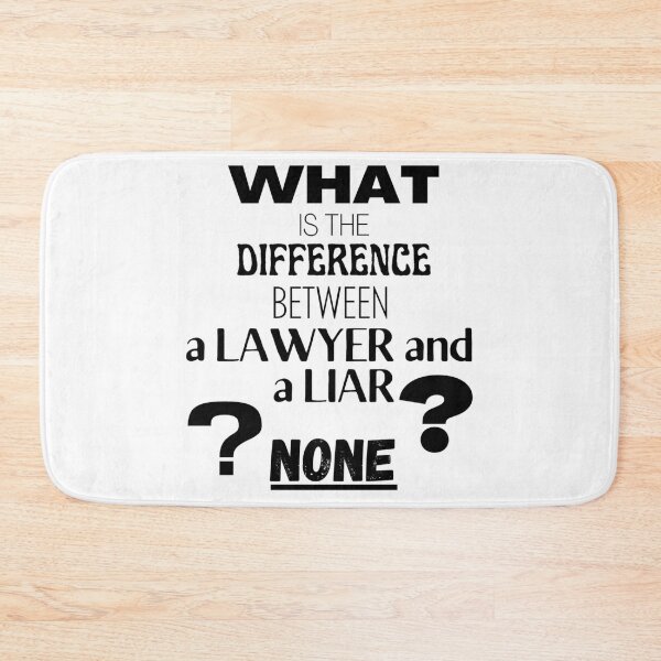 Item preview, LAWYER ATTORNEY~Liar Liar~Funny Humor Logo Expressions Words Phrase Sayings designed and sold by Spinning Plates 360.