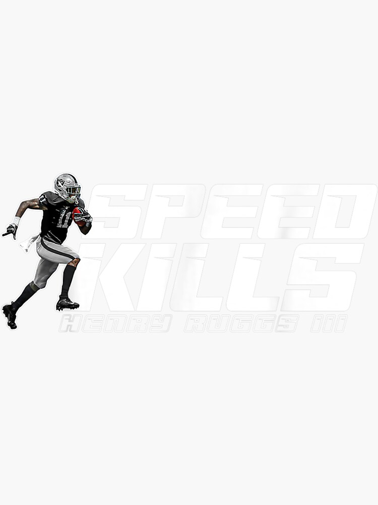 "Henry Ruggs III Speed Kills Henry Ruggs CATCH Henry Ruggs" Sticker for Sale by nchofoloss
