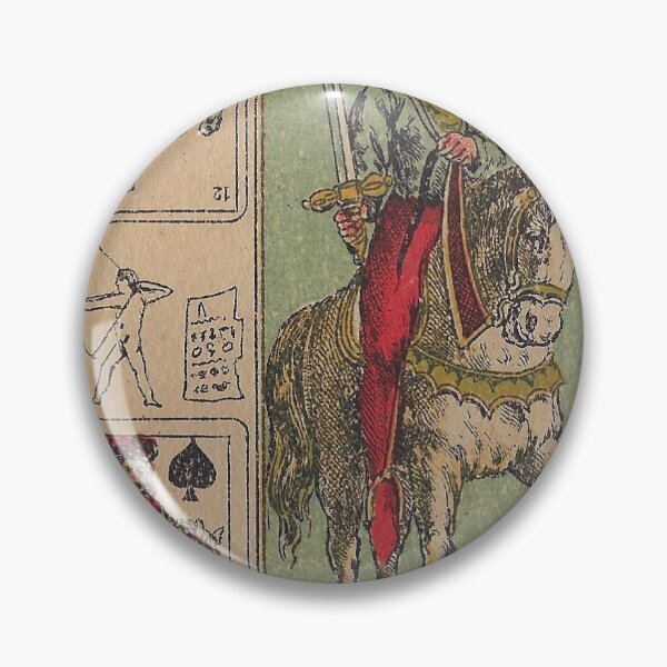 Item preview, Knight Swords Tarot Vintage designed and sold by GlindoVP.