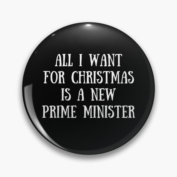 Artikelvorschau, I Want For Christmas ist ein neuer Premierminister - Schwarz entworfen und verkauft von bantershirts.