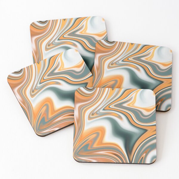 Item preview, Orange Marble  designed and sold by Bookish Lovers.